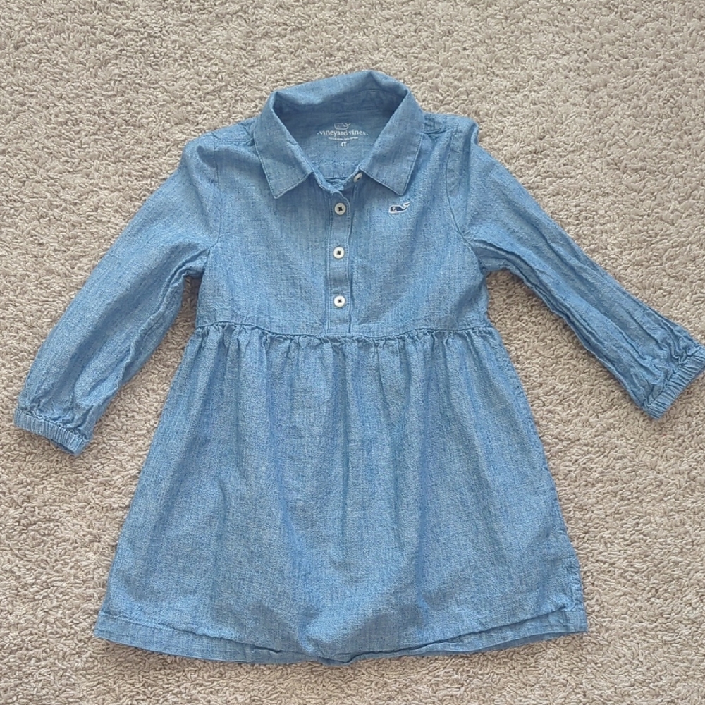 Vineyard Vines Blue Kids Dress